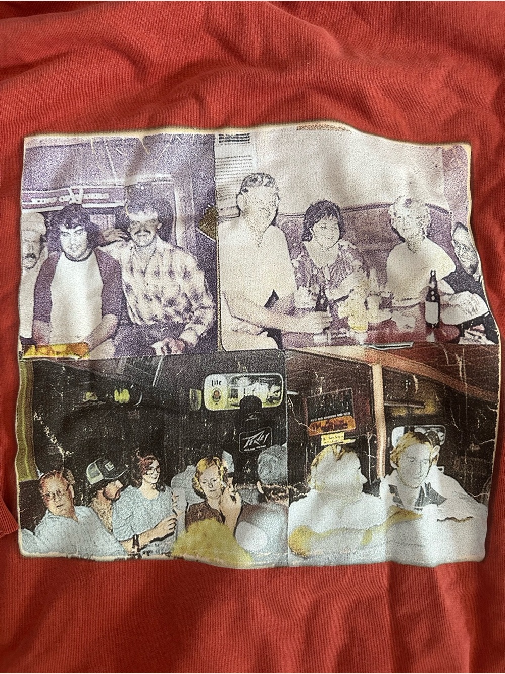 Official Zach Bryan Great American Bar Scene Hoodie Merch Large NWT - Picture 4 of 5